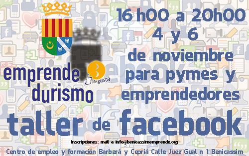 Taller de Facebook para Empresas y Profesionales en Benicassim