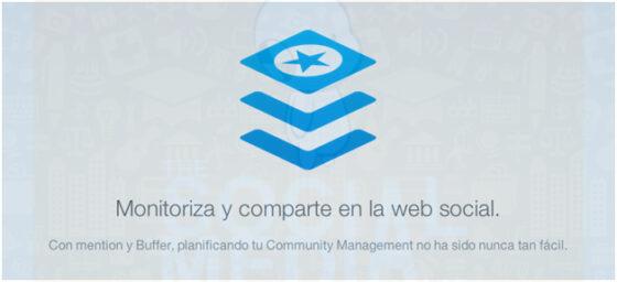 Unifica y planifica tus publicaciones en las redes sociales con @buffer desde @Mention