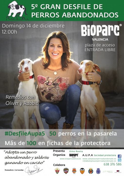 Redes sociales, @Bioparc y @AUPA_: #DesfileAUPA5 (21 de diciembre)